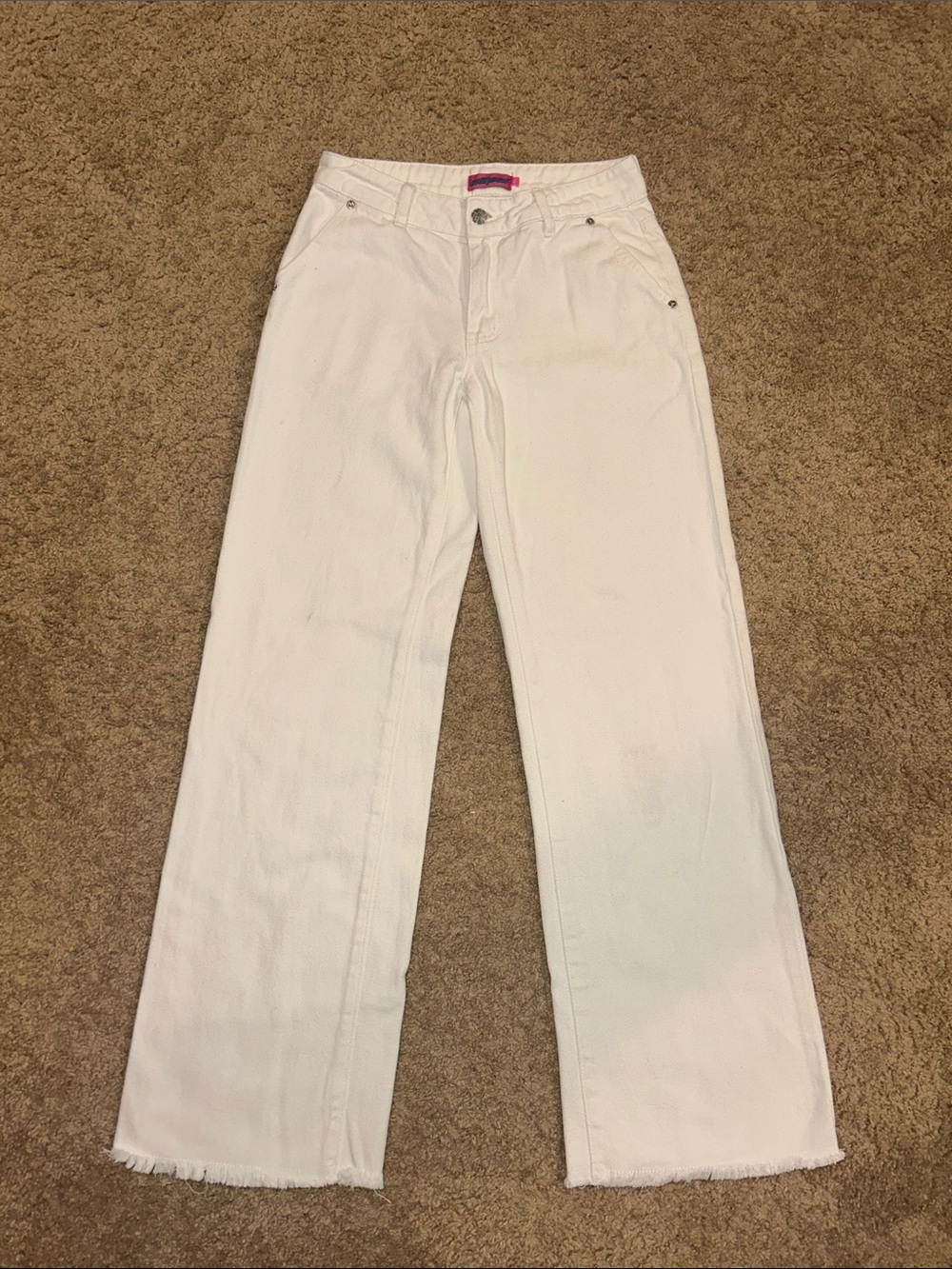 Edikted White Jeans
